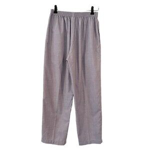 Calmia Purple Pull On Lightweight Pants Small Casual Lounge